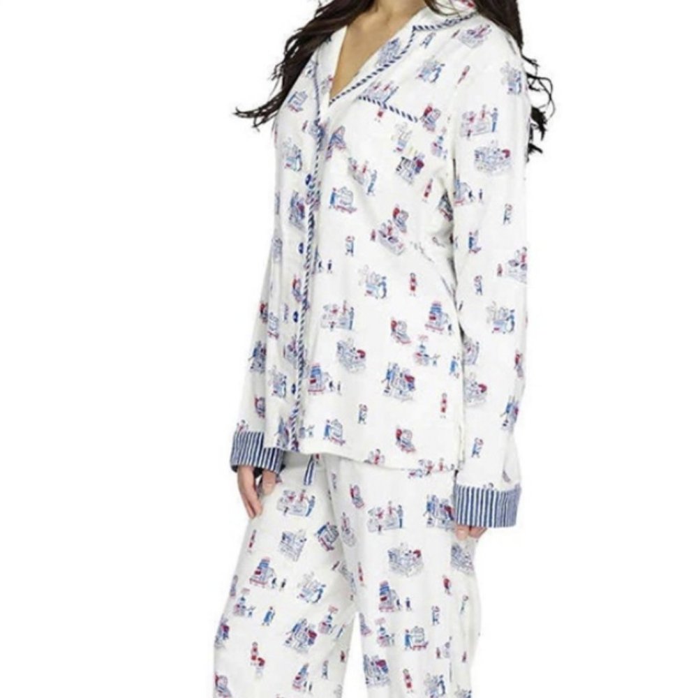 Munki Costco Themed PJs Pajamas Size XL Top Bottom